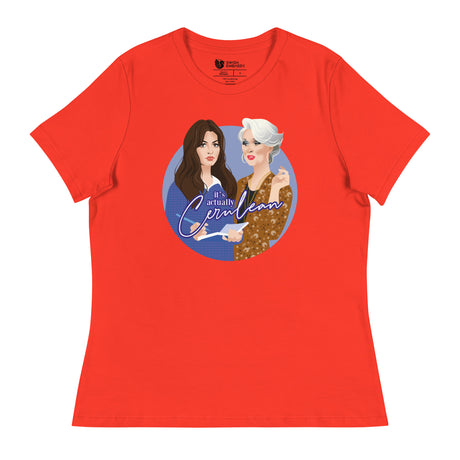 Cerulean (Women's Relaxed T-Shirt)-Women's T-Shirts-Swish Embassy