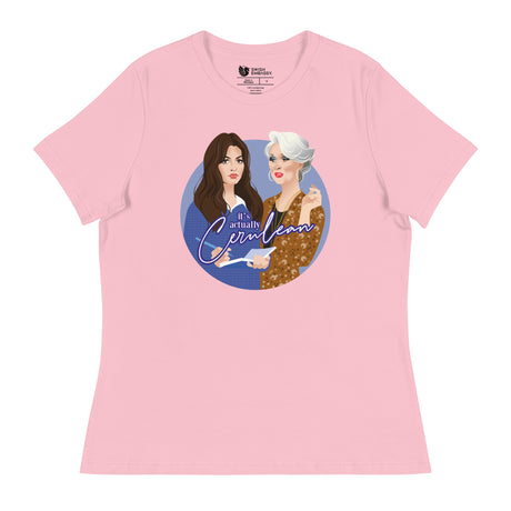 Cerulean (Women's Relaxed T-Shirt)-Women's T-Shirts-Swish Embassy