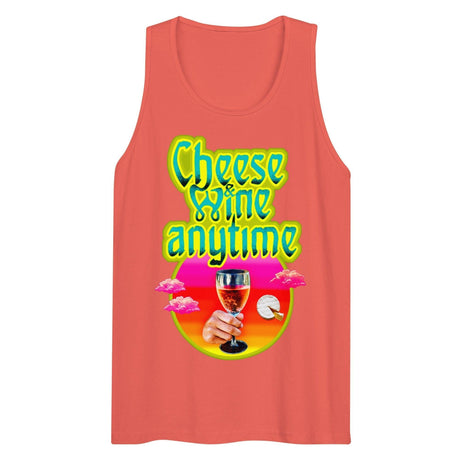 Cheese and Wine (Tank Top)-Tank Top-Swish Embassy