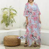 Cherry Blossom (Kaftan)-Kaftan-Swish Embassy