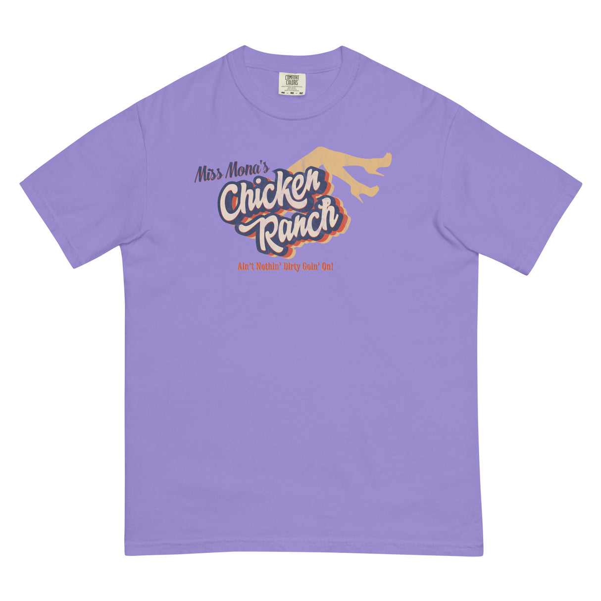 Chicken Ranch (Boxy Tee)-Boxy T-Shirt-Swish Embassy