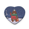 Christmas Bear (Ceramic Holiday Keepsake)-Ceramic Holiday Keepsake-Swish Embassy