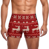 Christmas Sweater (Square Cut Trunks)-Square Cut Trunks-Swish Embassy