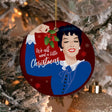Christmas with Mame (Ceramic Holiday Keepsake)-Ceramic Holiday Keepsake-Swish Embassy