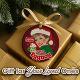 Damn Eggnog (Ceramic Holiday Keepsake)-Ceramic Holiday Keepsake-Swish Embassy