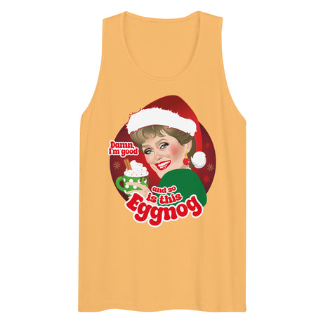Damn Eggnog (Tank top)-Christmas Tank Tops-Swish Embassy