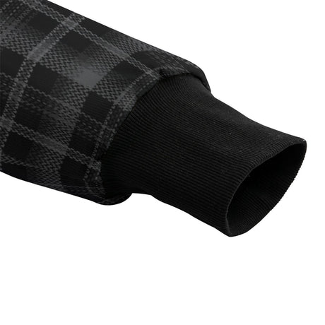 Dark Checks (Fleece Jacket)-Fleece Jacket-Swish Embassy