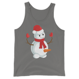 Do You Wanna Build A Snowman (Tank Top)-Christmas Tank Tops-Swish Embassy