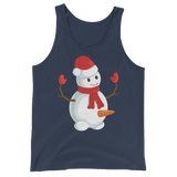 Do You Wanna Build A Snowman (Tank Top)-Christmas Tank Tops-Swish Embassy