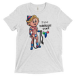 Dom Top Elf (Triblend)-Triblend T-Shirt-Swish Embassy