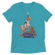 Drag Wars (Triblend)-Triblend T-Shirt-Swish Embassy