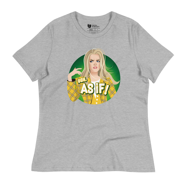 Ew, As If! (Women's Relaxed T-Shirt)-Women's T-Shirts-Swish Embassy