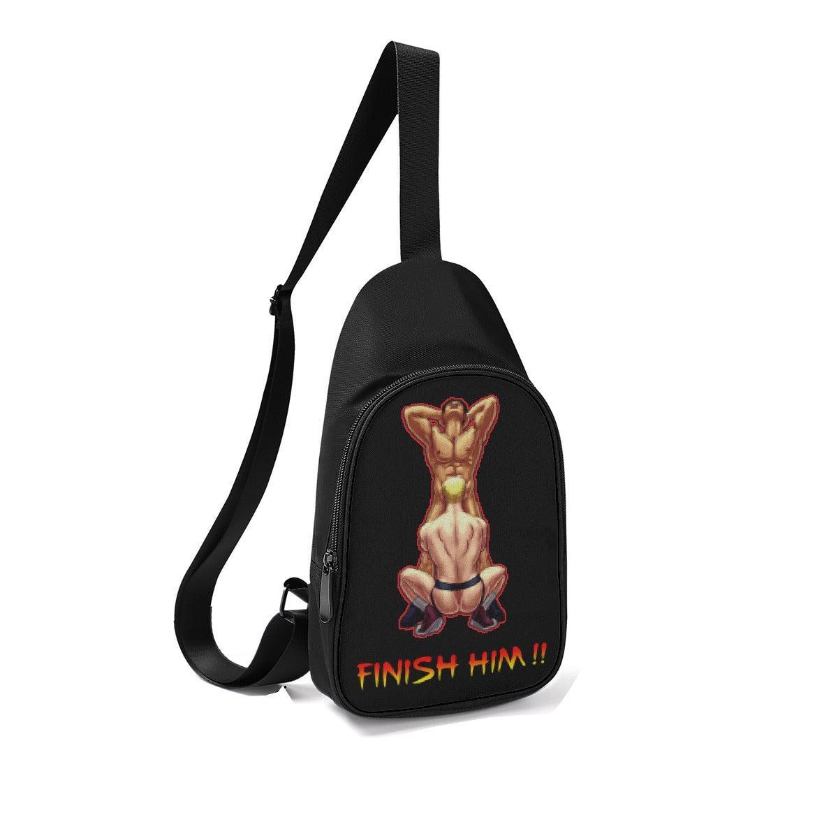 Finish Him (Sling Bag)-Sling Bag-Swish Embassy