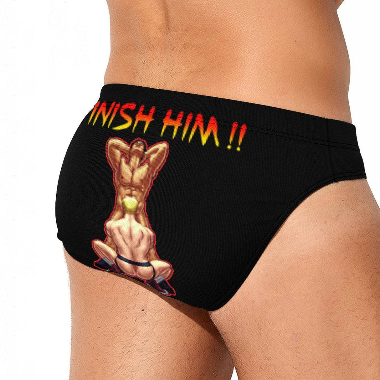 Finish Him (Swim Briefs)-Swim Briefs-Swish Embassy