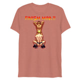 Finish Him (Triblend)-Triblend T-Shirt-Swish Embassy