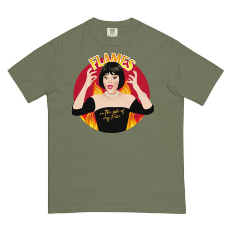 Flames (Boxy Tee)-Boxy T-Shirt-Swish Embassy