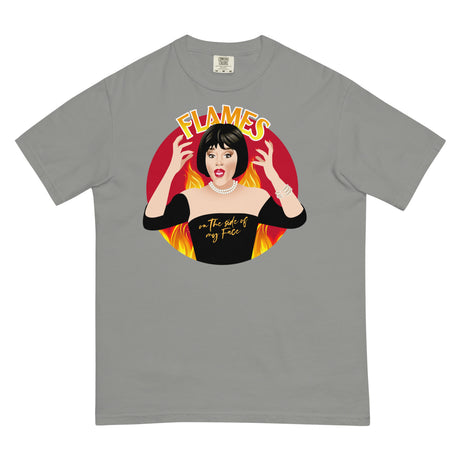 Flames (Boxy Tee)-Boxy T-Shirt-Swish Embassy