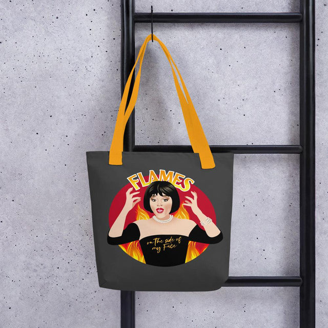 Flames (Tote bag)-Bags-Swish Embassy