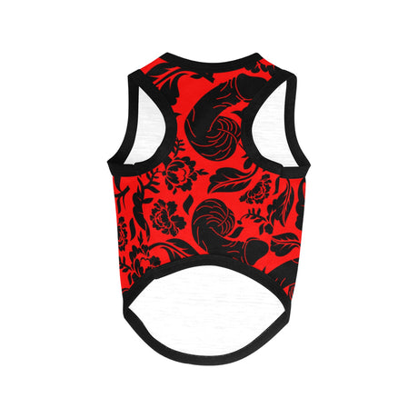 Floral Pecker (Pet Shirt)-Pet Shirt-Swish Embassy