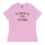 Florals for Spring (Women's Relaxed T-Shirt)-Women's T-Shirts-Swish Embassy