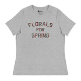 Florals for Spring (Women's Relaxed T-Shirt)-Women's T-Shirts-Swish Embassy