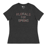 Florals for Spring (Women's Relaxed T-Shirt)-Women's T-Shirts-Swish Embassy
