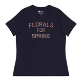 Florals for Spring (Women's Relaxed T-Shirt)-Women's T-Shirts-Swish Embassy