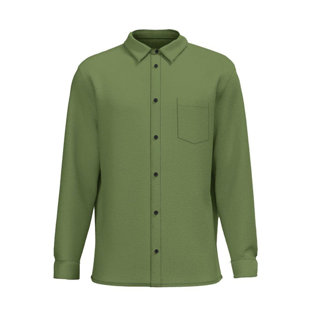 Forest Top (Cotton Long Sleeve Shirt)-Cotton Long Sleeve Button Shirt-Swish Embassy