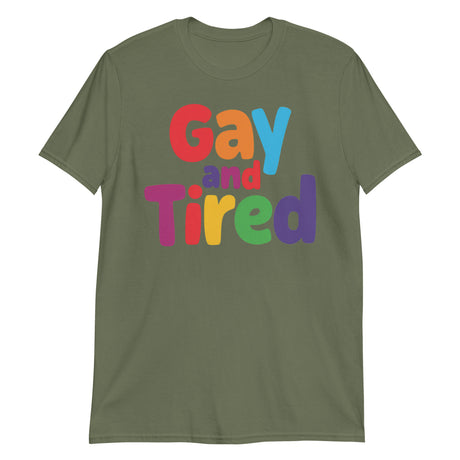 Gay and Tired-T-Shirts-Swish Embassy