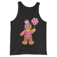Gingerbread Drag Queen (Tank Top)-Christmas Tank Tops-Swish Embassy