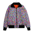 Glitch Candy (Fleece Jacket)-Fleece Jacket-Swish Embassy
