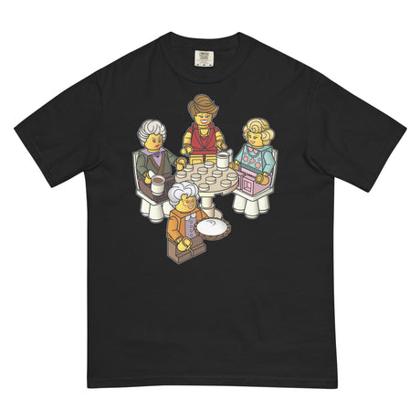Golden Girls Blocks (Boxy Tee)-Boxy T-Shirt-Swish Embassy