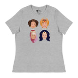 Golden League (Women's Relaxed T-Shirt)-Women's T-Shirts-Swish Embassy