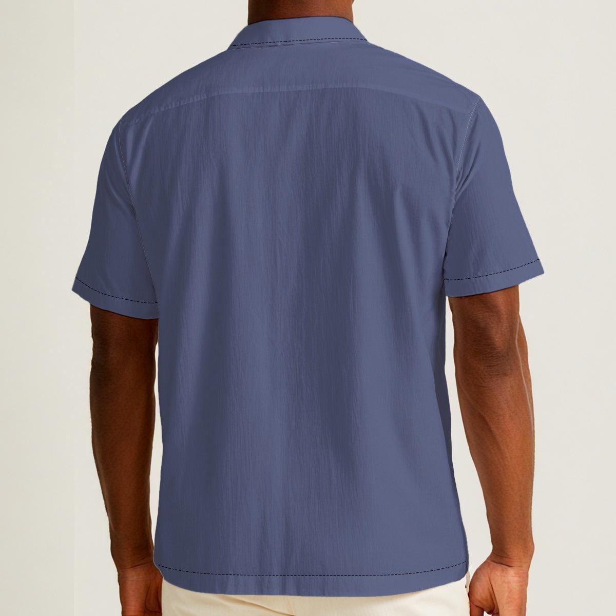 Grape Gatsby (Cotton Button Shirt)-Cotton Button Shirt-Swish Embassy