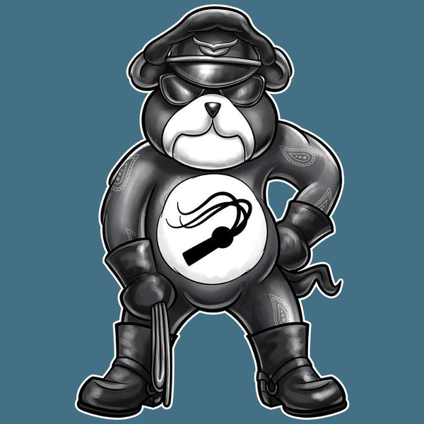 Hanky Bear - Black