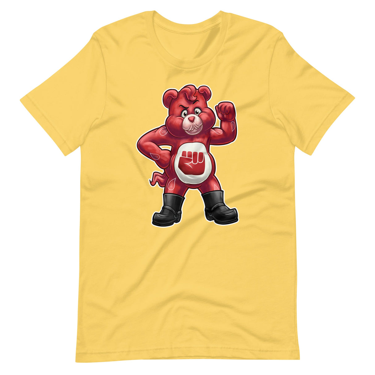 Hanky Bear - Red-T-Shirts-Swish Embassy