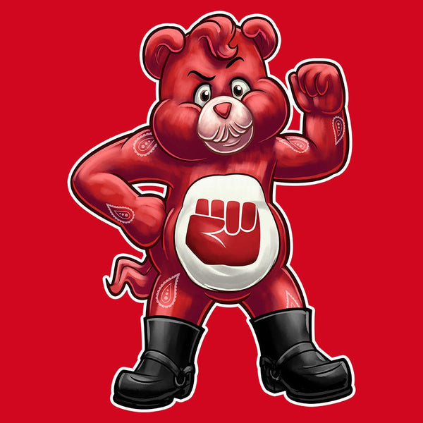 Hanky Bear - Red