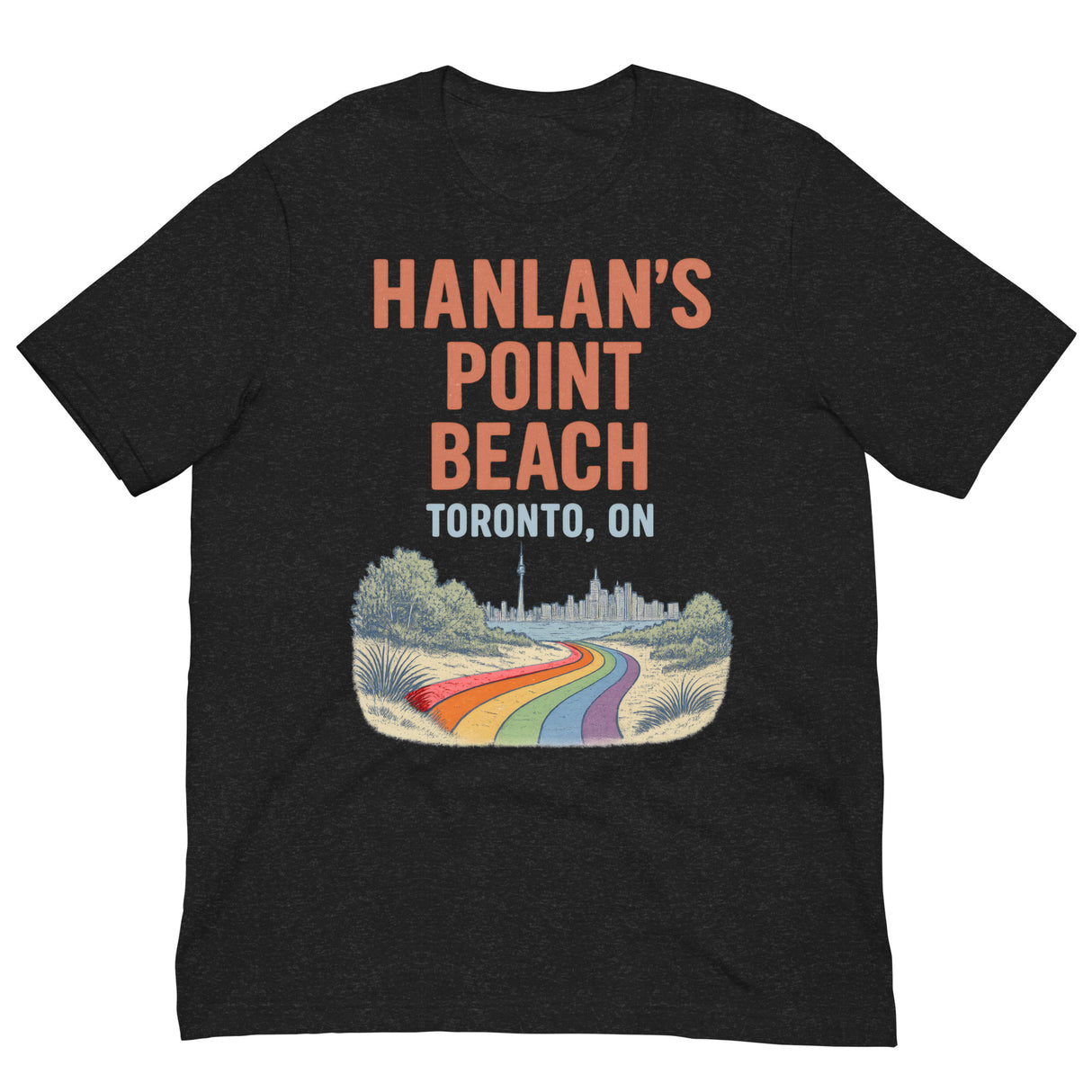 Hanlan's Point Beach-T-Shirts-Swish Embassy