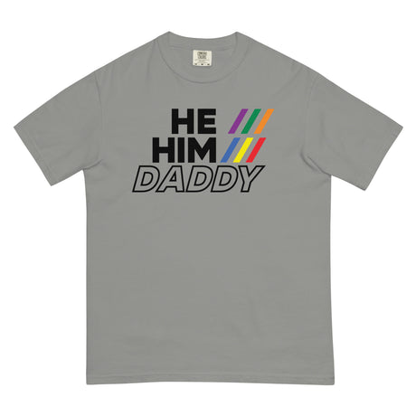 He/Him/Daddy (Boxy Tee)-Boxy T-Shirt-Swish Embassy