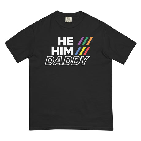 He/Him/Daddy (Boxy Tee)-Boxy T-Shirt-Swish Embassy