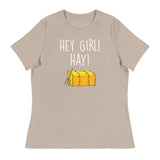 Hey Girl Hay (Women's Relaxed T-Shirt)-Women's T-Shirts-Swish Embassy