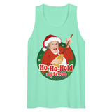 Ho Ho Hold My Broom (Tank top)-Christmas Tank Tops-Swish Embassy