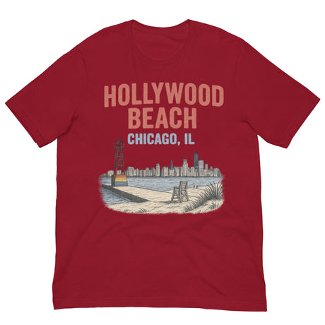 Hollywood Beach-T-Shirts-Swish Embassy