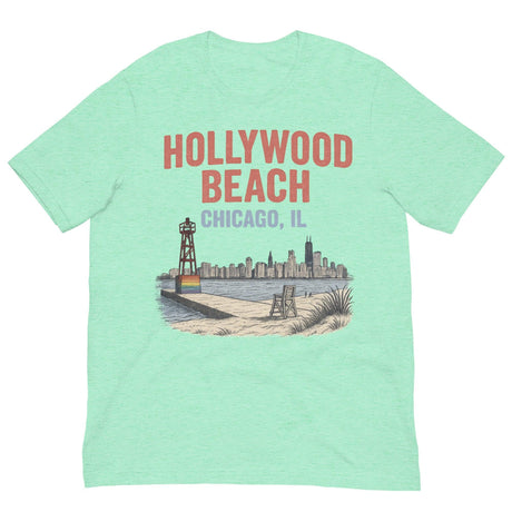 Hollywood Beach-T-Shirts-Swish Embassy