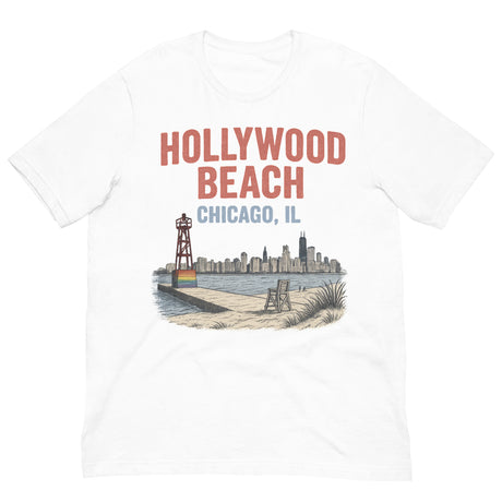 Hollywood Beach-T-Shirts-Swish Embassy
