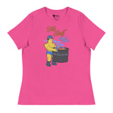 Hot Stuff Comin’ Thru (Women's Relaxed T-Shirt)-Women's T-Shirts-Swish Embassy