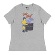 Hot Stuff Comin’ Thru (Women's Relaxed T-Shirt)-Women's T-Shirts-Swish Embassy
