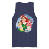 Hot To Snow (Tank top)-Christmas Tank Tops-Swish Embassy
