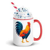 Huge Polygon Rooster (Mug)-Mugs-Swish Embassy