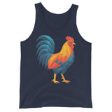 Huge Polygon Rooster (Tank Top)-Tank Top-Swish Embassy